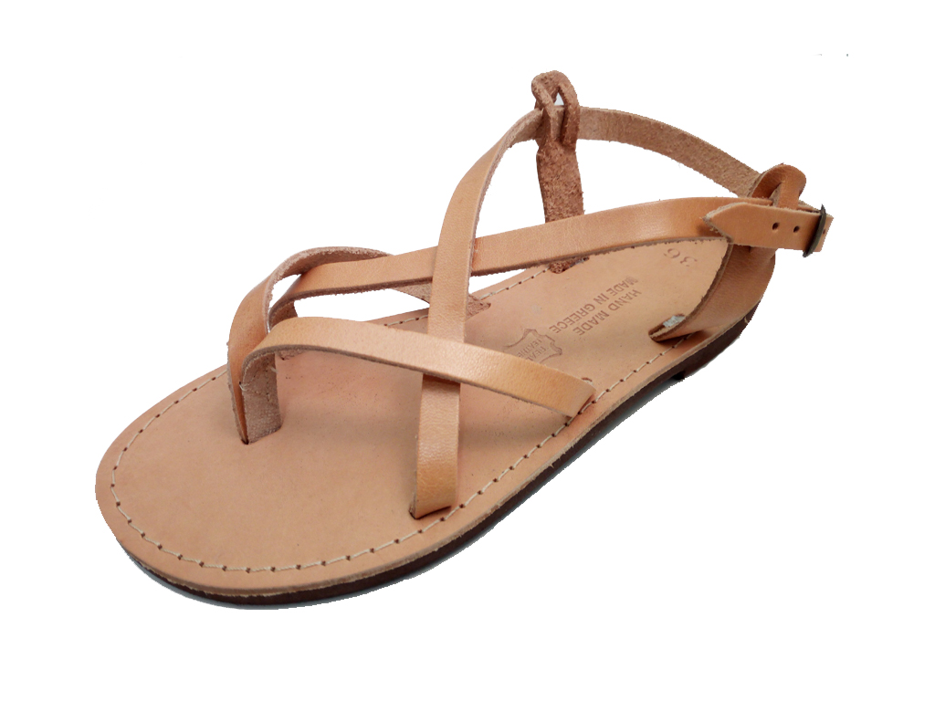 Sandalo infradito Donna cuoio naturale